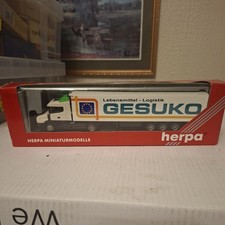 HERPA SCANIA FRIDGE TRAILER