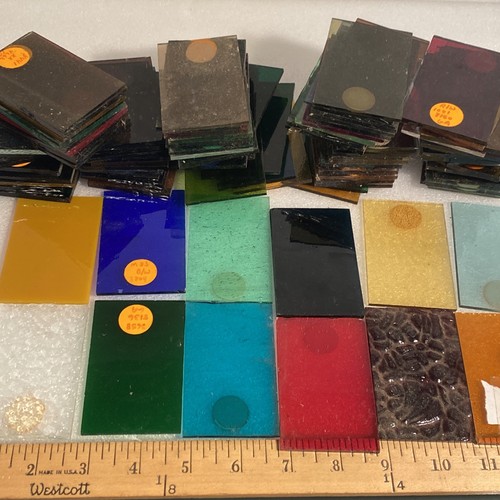 Lot 100 vintage stained - lot,