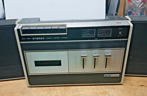 Hitachi cassette deck - hitachi, deck.