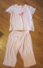 Ladies Pink Summer Pyjama Set