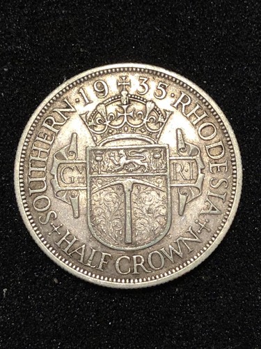1935 southern rhodesia half - southern,