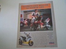 advertising Advertising 1997 Yamaha Aerox 50 and LUCA CADALORA