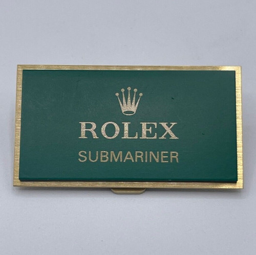 Rolex display plaque - display,