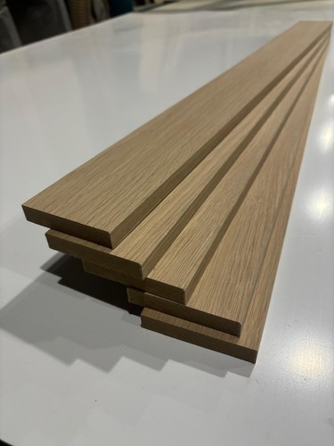Oak veneered edged mdf strips - oak,