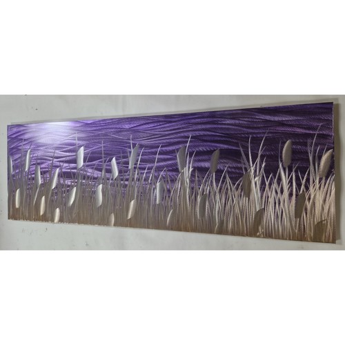 Modern abstract metal wall