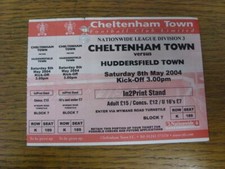 08/05/2004 Ticket: Cheltenham
