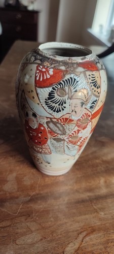 Antique japanese satsuma - satsuma, vase