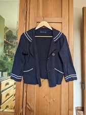Zara Sailor Collar Cardigan