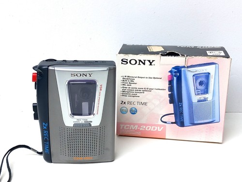 Sony tcm 20dv handheld walkman - tcm-20dv,