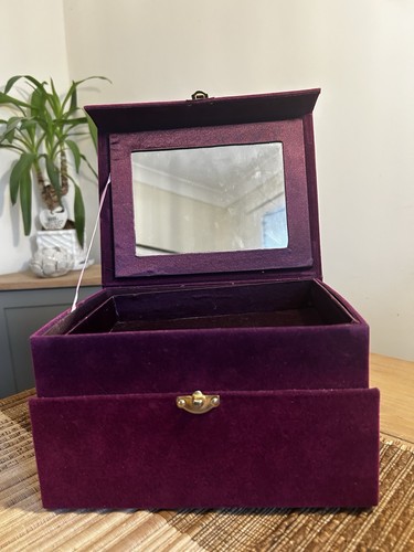Vintage purple pink velvet - vintage,