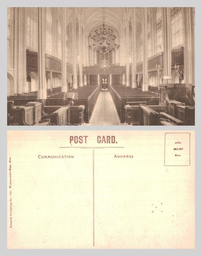 Vintage postcard tetbury - vintage,