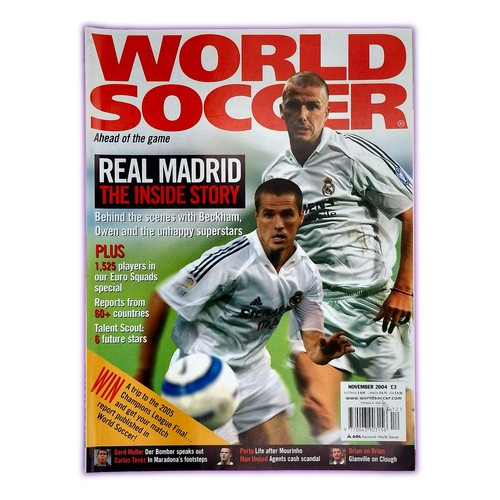 World soccer magazine nov - soccer, 2004