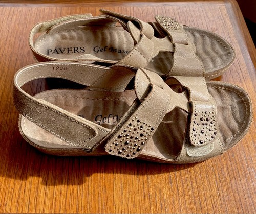 Ladies pavers suede - ladies, sandals