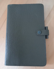 Filofax 4CLF 1/2 Winchester Grey Calf Leather Rare Vintage Collectible