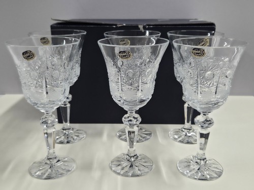 Bohemia crystal wine glass set - bohemia,