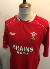 WALES REEBOK RUGBY UNION SHIRT
