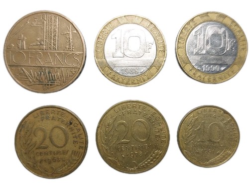 France bulk job lot french - france, 6