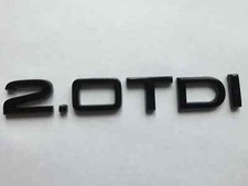 Gloss Black ABS 2.0 TDI Trunk