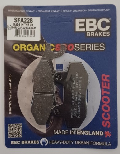 Ebc organic front disc brake - front,