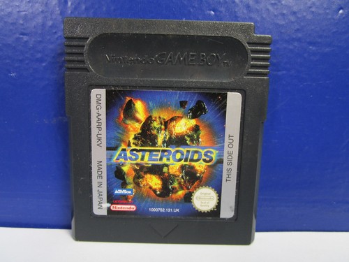 Nintendo gameboy asteroids - gameboy,