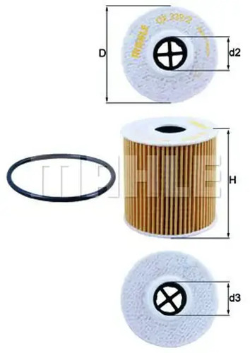 Oil filter insert - filter,