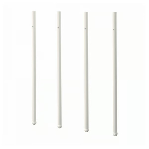 White ikea antilop - 4x,