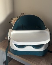 Mamas & Papas Baby Bud Booster Seat for Dining, Detachable Tray Baby Snug Seat