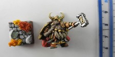 DWARF LORD (no tag) Metal Dwarfs Army Thane Well Painted Warhammer 2000s 33