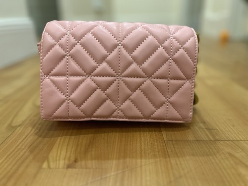 Zara pink quilted shoulder - quilted,