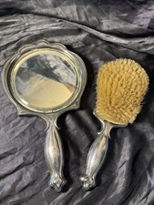 Antique Silver-Plated Monogram