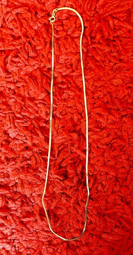 Gold chain necklace - 9,