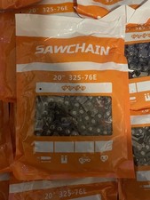 Pack of 2- 20'' 76 Links Replacement Chainsaw Saw Mill Ripping Chain NEW 