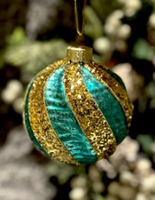 Gisela Graham Turquoise & Gold