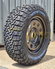 x4 245/65R17 TESCHE RIDGE BLADE TYRES ON 17" BLACK MODULAR WHEELS - VW T5 / T6