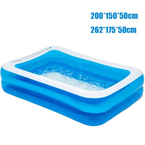 Large family swimming - swimming, pool