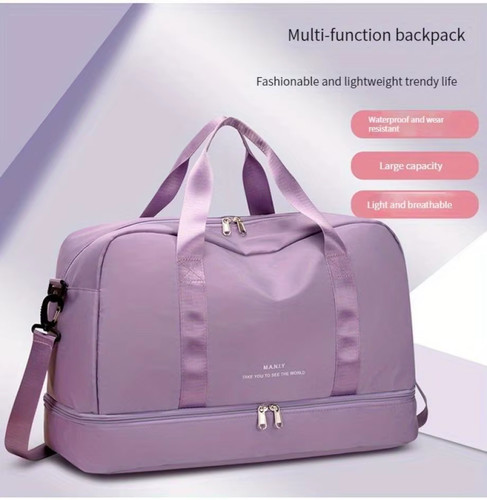 Expandable travel duffle bag - expandable,