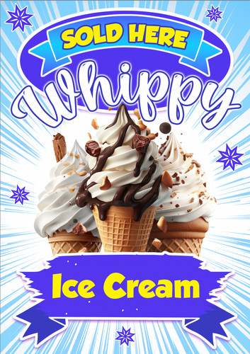 Whippy ice cream - mr, sold