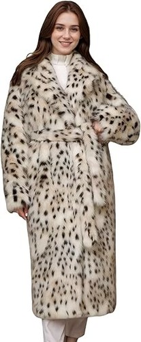 Women faux fur - fur, leopard