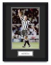 Alan Shearer Signed 16x12