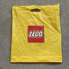 Lego Carrier Bag Reusable Yellow With Lego Brick