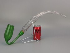 Large Nailsea Glass Pipe