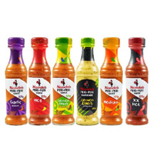 Nando's Peri-peri Sauce - Hot Medium Garlic XX Hot Marinade Chicken Lemon & Herb