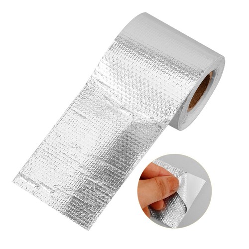 Insulated aluminum foil - aluminum, cloth
