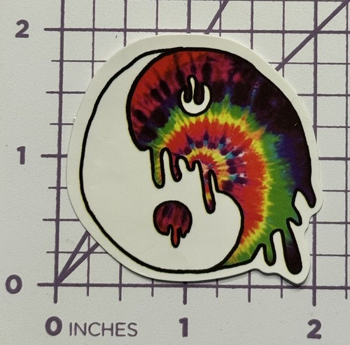 Yin yang dripping rainbow - rainbow,