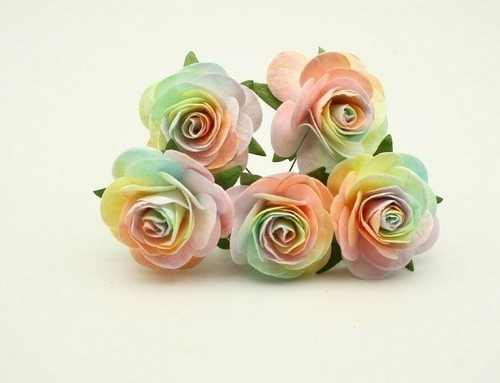 Mulberry paper open roses - mulberry,