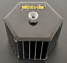 BIBA: HEXAGONAL BLACK GLASS