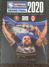 RUGBY LEAGUE PROGRAMME GRAND