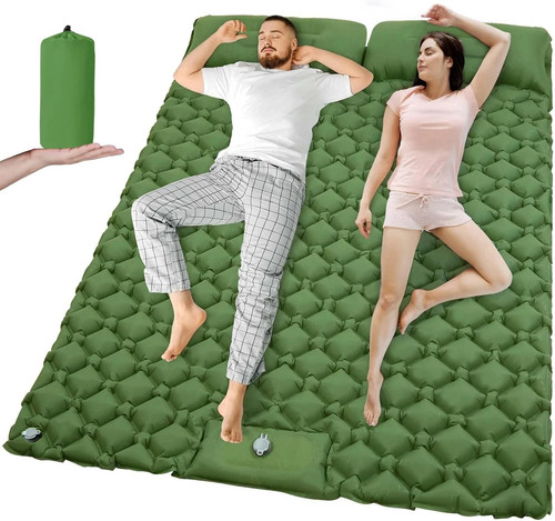Folding camping air mattress - folding,