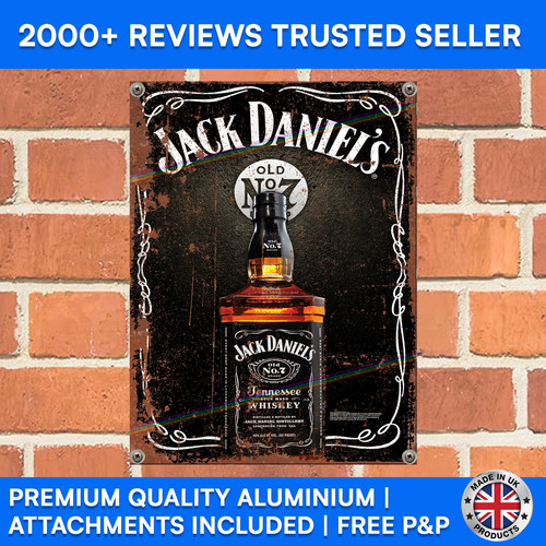 Jack daniels whiskey metal - daniels,