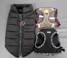 3 x Dog coat/harnesses size S/M